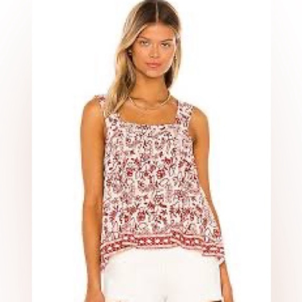 Natalie Martin 100% Mulberry Silk Camisole Tank Top Fushia Pink XSmall